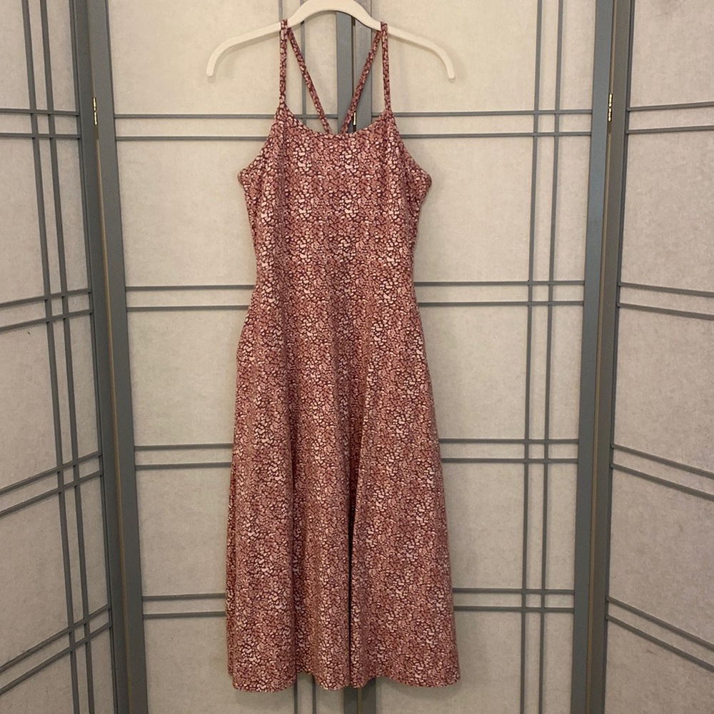 Pact Fit and Flare Midi Dress